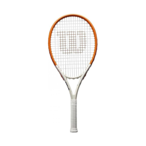 Rakieta do tenisa ziemnego Wilson Roland Garros Elite RKT 3 4 3/8  biało-pomarańczowa WR168410U3