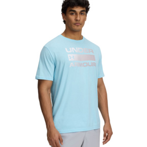 Koszulka męska Under Armour Team Issue Wordmarsk SS jasno-niebieska 1329582 494