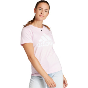 Koszulka damska adidas Loungewear Essentials Logo Tee jasny róż GL0726