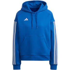 Bluza damska adidas Tiro 23 Competition Cotton Hoodie niebieska IC4617