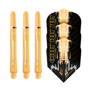 Harrows Twin Pack 3 Flights+3 Shafts Chizzy