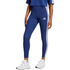 Legginsy damskie adidas Essentials 3-Stripes Cotton ciemnoniebieskie JE0067