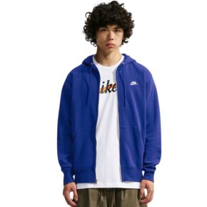 Bluza męska Nike Club BB FZ Hoodie niebieska FN3861 455