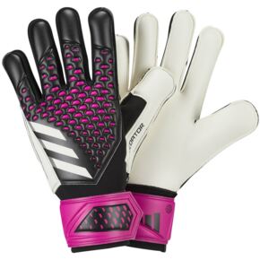 Rękawice bramkarskie adidas Predator Match czarno-różowo-białe HN3338