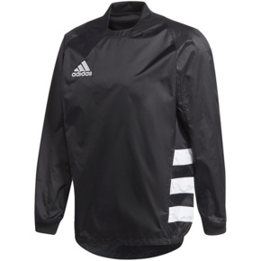 Kurtka męska adidas Rugby Wind Top czarno-biała GL1153