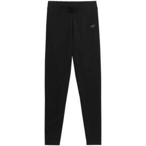 Legginsy damskie 4F F063 głęboka czerń 4FSS23TTIGF063 20S
