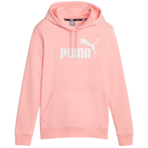Bluza damska Puma ESS Logo Hoodie FL różowa 586789 63