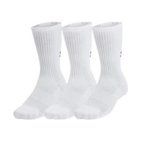 Skarpety Under Armour TC 3pk Crew białe 1386311 100