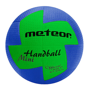 Piłka ręczna Meteor nu Age damska 2 niebiesko-zielona 4067