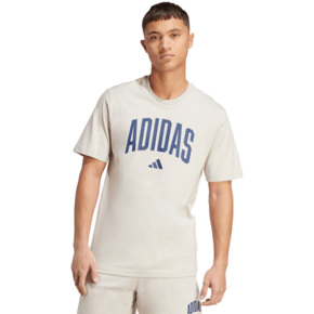 Koszulka męska adidas Collegiate Lineage beżowa JM6415