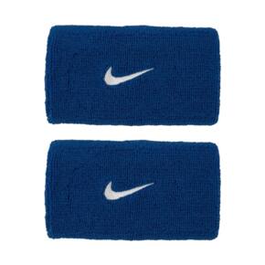 Frotki na rękę Nike Swoosh Wristbands 2 szt. niebieskie N1012406400