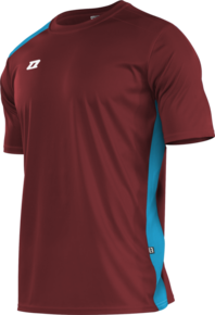 CONTRA SENIOR - koszulka meczowa  kolor: BORDOWY/ZINABLUE