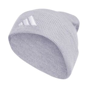 Czapka adidas New Logo Beanie Cuff szara JX5746