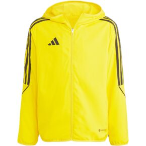 Kurtka dla dzieci adidas Tiro 23 League Windbreaker żółta IA1622