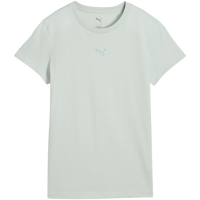 Koszulka damska Puma Ess Centered Cat Logo Tee miętowa 692916 29
