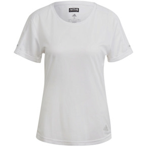 Koszulka damska adidas Run It Tee biała H31027