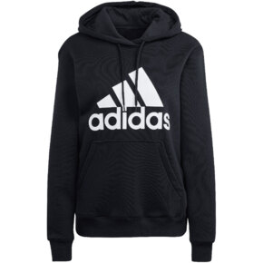 Bluza damska adidas Essentials Big Logo Regular Fleece czarna HZ2984