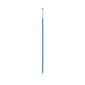 Tyczka treningowa Yakima Sport metalowa końcówka 1,6 m niebieska 100646