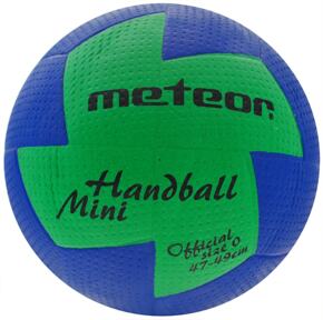 Piłka ręczna Meteor nu Age Mini 0 niebiesko-zielona 4070