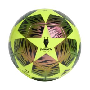 Piłka nożna adidas UCL 25/26 Final Club zielono-czarna JX9092