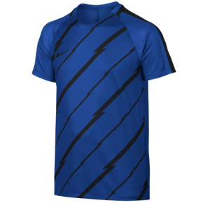 Koszulka dla dzieci Nike Dry SS Squad GX1 JUNIOR niebieska 833008 452  