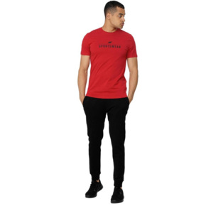 Koszulka męska 4F czerwona H4L22 TSM354 62S