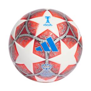Piłka nożna adidas UCL Womens 25/26 Final Mini czerwono-biała JW1327