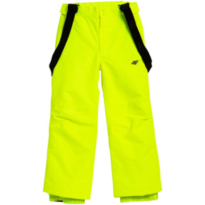 Spodnie narciarskie dla chłopca 4F soczysta zieleń HJZ21 JSPMN001B 45S