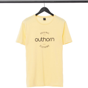 Koszulka męska Outhorn jasno-żólta  HOL21 TSM600A 73S