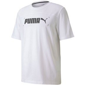 Koszulka męska Puma Nu-Tility Graphic Tee biała 583487 02