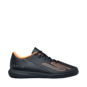 Buty piłkarskie Skechers Academy IC SKX_2 czarno-pomarańczowe 252128 BKOR