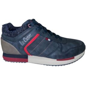 Buty męskie Lee Cooper granatowo-czerwone LCJ-21-29-0642M 