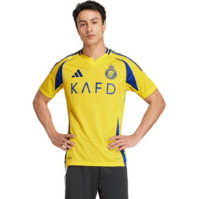 Koszulka męska adidas Al Nassr FC 24/25 Ronaldo Home żółta JP0459