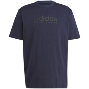Koszulka męska adidas All SZN Graphic Tee granatowa IC9812