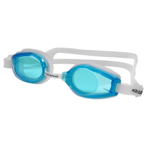 Okulary pływackie Aqua-Speed Avanti biało-niebieskie 29 007  