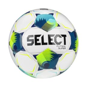 Piłka nożna Select Futsal Fifa Quality Pro biało-niebieska 300006/1021350