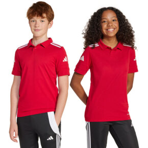Koszulka dla dzieci adidas Squadra 25 Polo czerwona JY3411