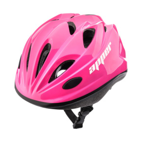 Kask rowerowy Meteor KS07 Apper rozm. M 52-56 cm różowy 24899