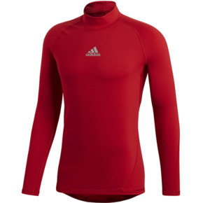 Koszulka męska adidas ASK SPR Longsleeve TEE climawarm czerwona DP5537