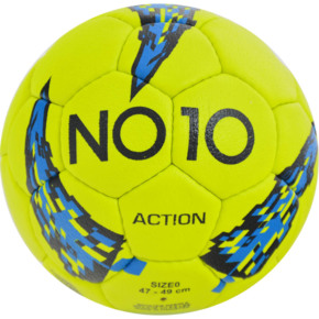 Piłka ręczna NO10 Action Mini roz 0 żółto-niebiesko-czarna
