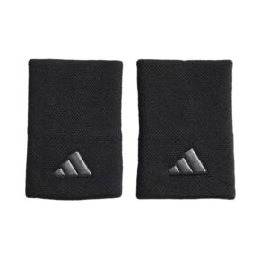 Frotki na rękę adidas Tennis Wristband Large 2 szt. czarne IA7544