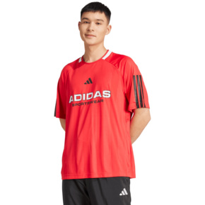 Koszulka męska adidas House of Tiro Nations Pack czerwona KB5569