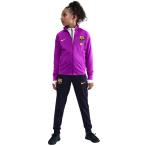Dres dla dzieci Nike FC Barcelona Strike fioletowo-czarny HJ8027 552