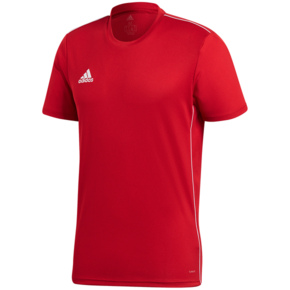 Koszulka męska adidas Core 18 Training Jersey czerwona CV3452