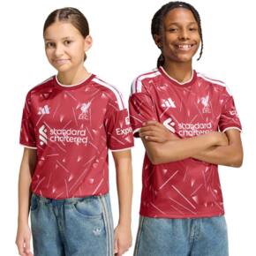 Koszulka dla dzieci adidas Liverpool FC 26/27 Home Jersey czerwona KB8255  