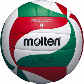 Piłka siatkowa Molten V4M1900 biało-czerwono-zielona