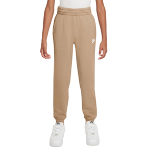 Spodnie dla dzieci Nike Sportswear Club Fleece beżowe FD3008 286