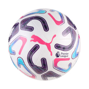 Piłka nożna Puma Stellar Play Premier League Reactivity biało-fioletowo-różowa 85119 01