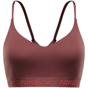 Stanik sportowy Nike Dri-Fit Indy brązowy FD1062 219 
