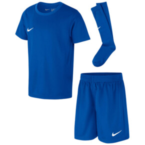 Komplet sportowy dla dzieci Nike DRY Park Kit Set niebieski CD2244 463